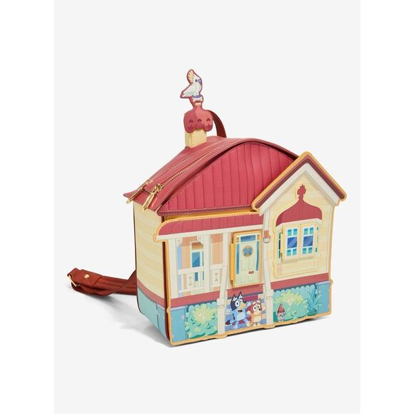 Bluey Heeler House Figural Mini Backpack main image 6